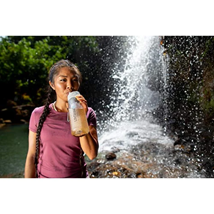 LifeStraw Go 2, clear, 2-Stage Filter Wasserfilterflasche – Bild 8
