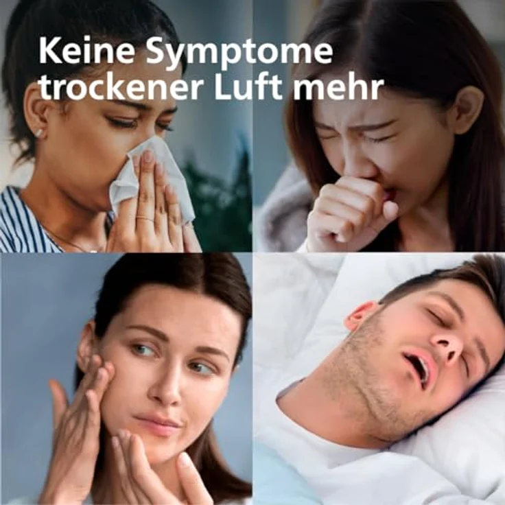 Philips Luftbefeuchter HU1510 1000 Series, ultraschall, mit Aroma-Diffusor, Stimmungslicht, App verbunden – Bild 3