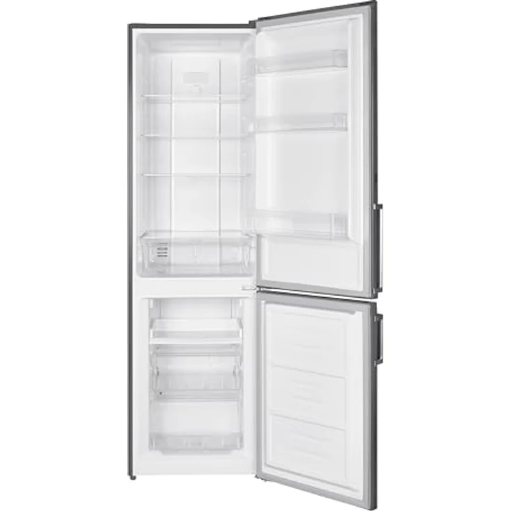 PKM BKG55HNFCIX Kühl-Gefrierkombination, Inox Design, 253 L Gesamtinhalt, Energieeffizienzklasse C, LED-Beleuchtung, Schnellgefrieren, freistehend – Bild 3