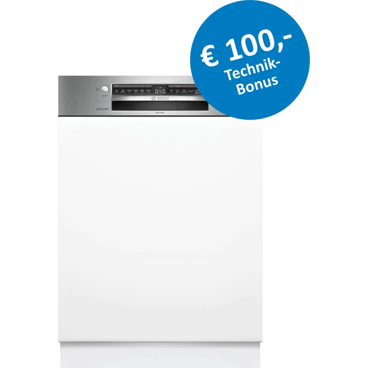 Bosch Exclusiv SMI4EBS04D, Geschirrspüler mit 13 Maßgedecken, Energieeffizienz A, Noise Level 42 dB, Home Connect-fähig