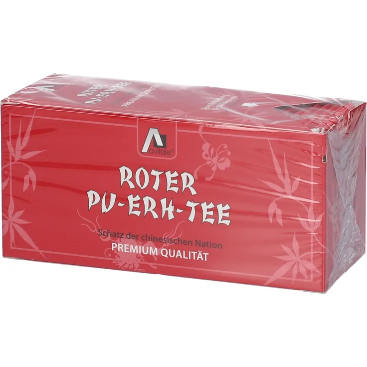 Avitale PU ERH TEE, Teebeutel mit chinesischem rotem Tee, 20x2 g