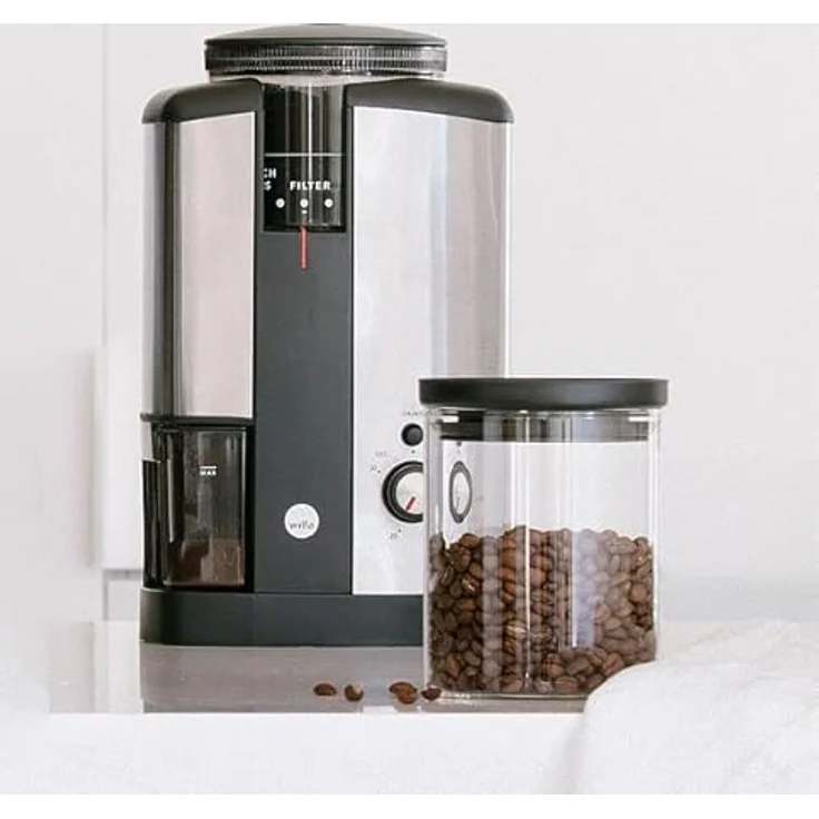 Wilfa Svart Nymalt, Kaffeemühle, Schwarz, Silber – Bild 2