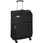 D&N Travel Line 6704 Koffer, 75 cm, 95L, Schwarz