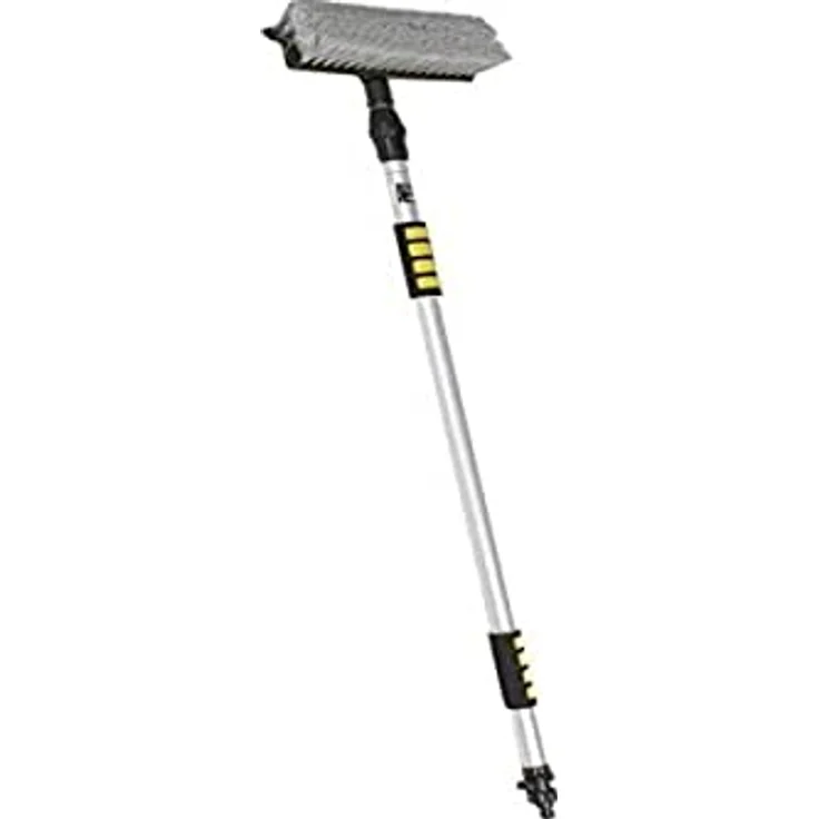 Waschbürste mit Alu- Teleskoprohr Länge 115-180cm – Bild 2