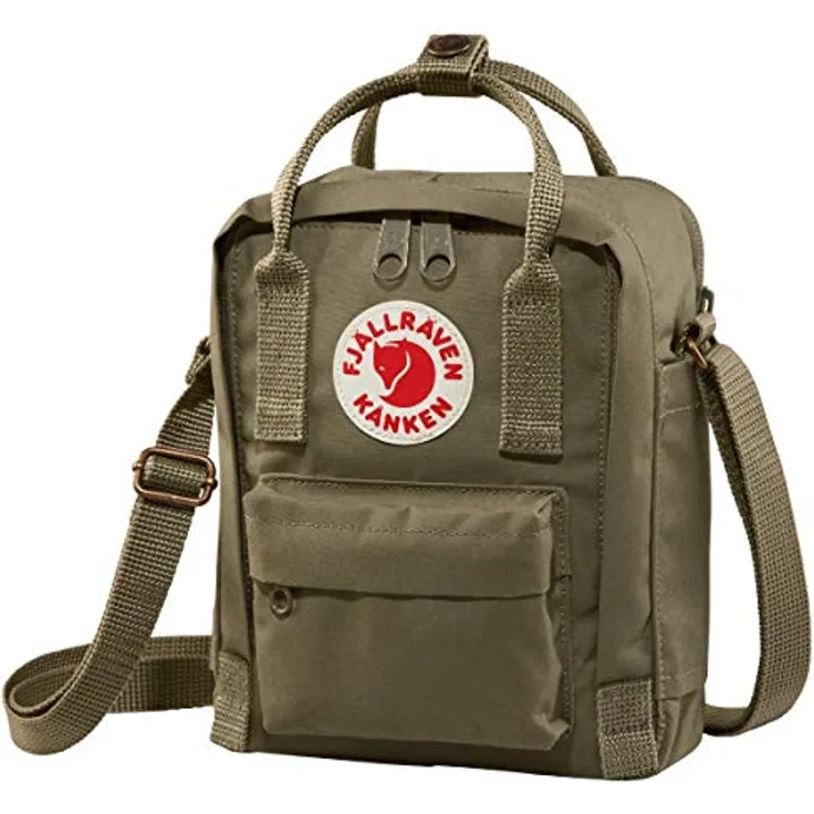 Fjällräven Kånken Sling Umhängetasche, braun, aus Vinylon F, 15 x 20 x 11 cm, verstellbarer Schultergurt, Handyfach
