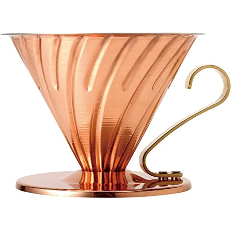 Hario Handfilter, Kaffeebereiter aus Kupfer – Bild 1
