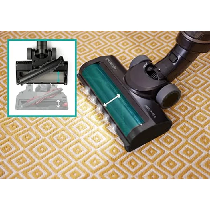Hisense SVC252110FSIIA, Akku-Hand- und Stielstaubsauger, 150 W, beutellos, vielseitig einsetzbar – Bild 6