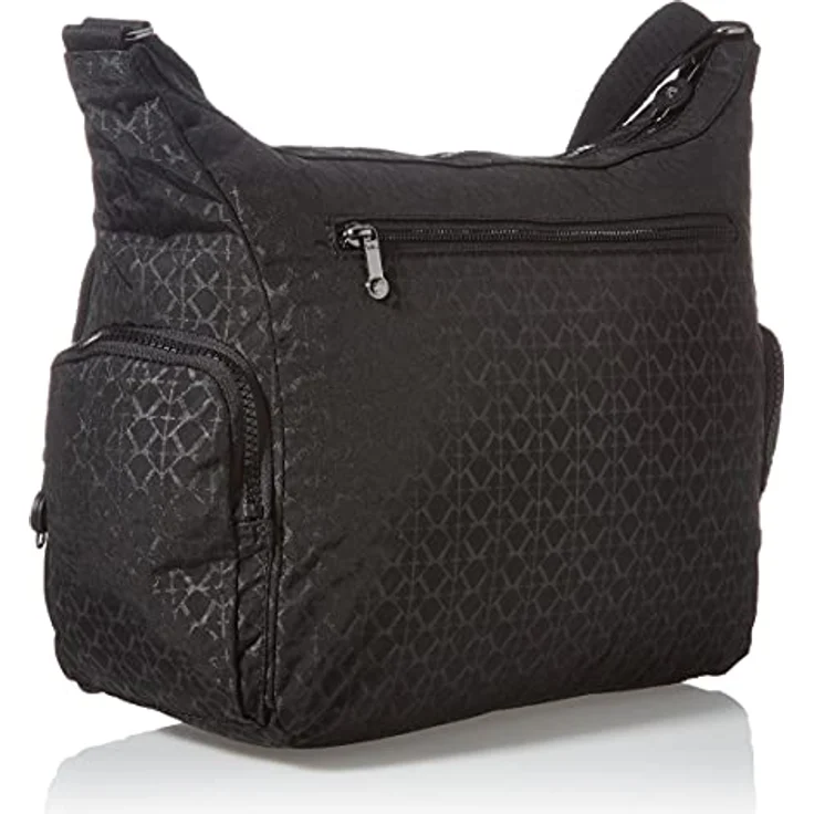 KIPLING Umhängetasche Basic Plus, schwarz, 30 cm x 25 cm, mit mehreren Fächern und verstellbarem Schulterriemen – Bild 2