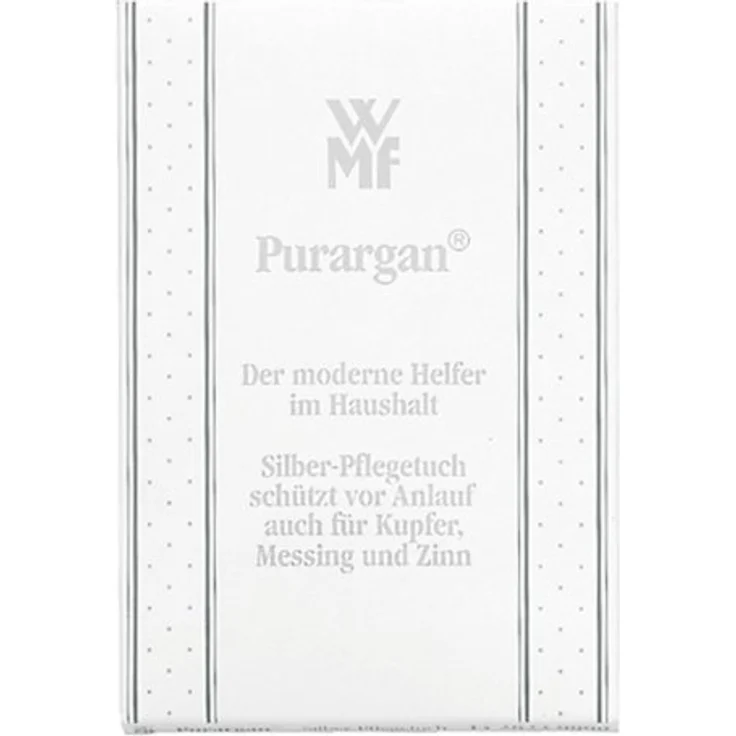 WMF Silberputztuch, 36 x 30 cm, Silberpflegetuch mit Anlauffschutz, schnelle Pflege für z.B. Silberbesteck, Reinigungstuch – Bild 2