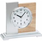 AMS Funktischuhr F5151, moderne Tischuhr für stilvolle Wohnatmosphäre, Made in Germany