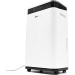 IPOTOOLS Luftentfeuchter OL25-BD030BM - 25L/Tag Feuchtigkeitsentfernung, 3 Betriebsarten, Digitalanzeige, Ablaufschlauch, Wäschetrocknung, Timer, Mobil (25 Liter)