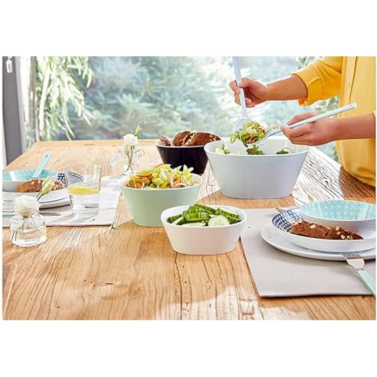 Mepal 102045030600 Schale conix 1.0 L, Melamine, 1000 milliliters, Weiß – Bild 2