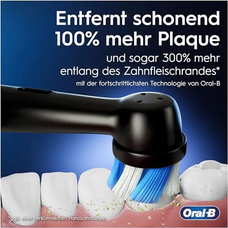 Oral-B iO Series 9 Black Onyx/Rose Quartz Elektrische Zahnbürste mit 2. Handstück – Bild 2