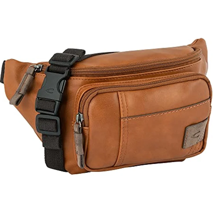 camel active Laos Gürteltasche, Kunstleder 29 cm x 11 cm x 16 cm, braun – Bild 1