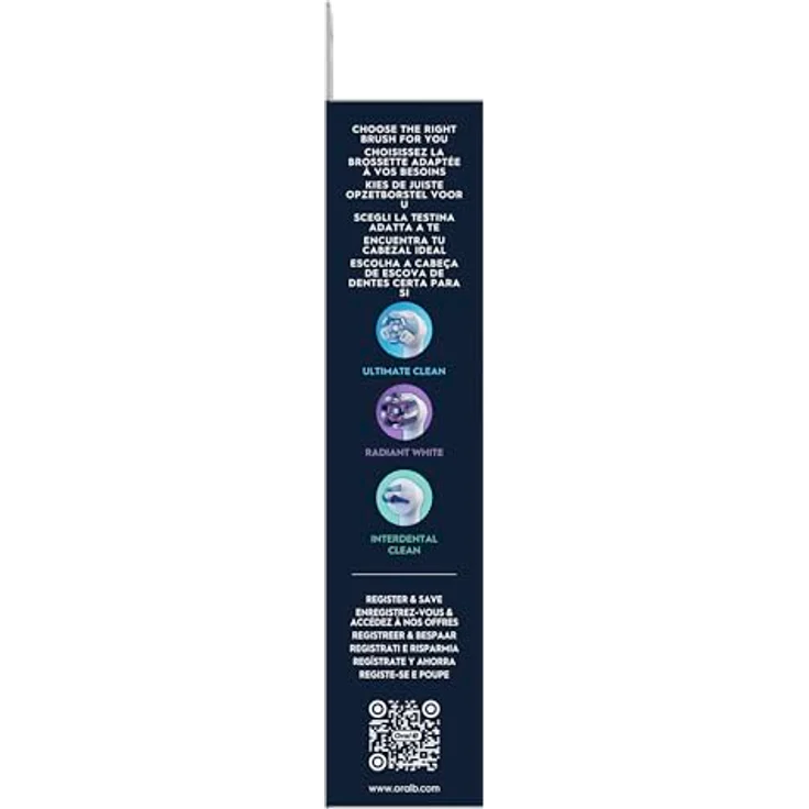 Oral-B iO Gentle Care Serie Original Ersatz-Rundbürsten für empfindliches Zahnfleisch, 8, mit Farbwechsel-Borsten – Bild 4