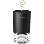 Airversa Aroma Diffuser für Ätherische Öle | Wasserlos, Akkubetrieben, Kabellos | Duftöl Diffuser mit Nano-Mist Technologie | Raumduft Diffuser mit Stunden Timer | Sicher & Effizient | Schwarz
