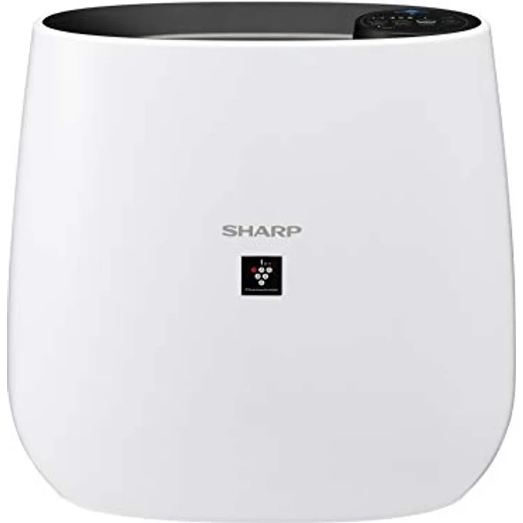 Sharp FPJ30EUB Luftreiniger mit Ventilator-Funktion Weiß, Schwarz (50 Watt, Raumgröße: 22 m², HEPA-Filter, Geruchsfilter)