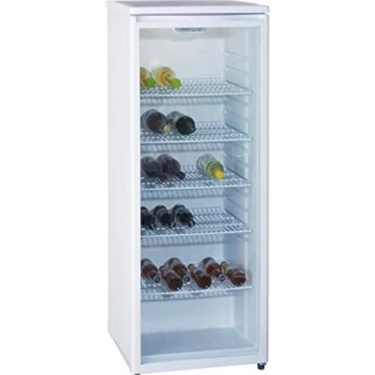 PKM GKS255 Getränkekühlschrank, freistehend, weiß, NoFrost, Breite 55 cm, Klimaklasse F – Bild 6