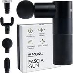 BLACKROLL® FASCIA GUN Massagepistole - Hochwertiges Massagegerät für Muskulatur und Faszien - Regulierbare Intensitätsstufen für die Massage von Rücken, Schulter, Nacken und Beine