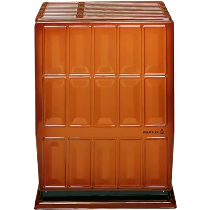 Wamsler Ölofen OU 4S, Heizkörper, Braun - Vollemailliertes Gehäuse, 33 Stunden Brenndauer, 4,3 kW Wärmeleistung