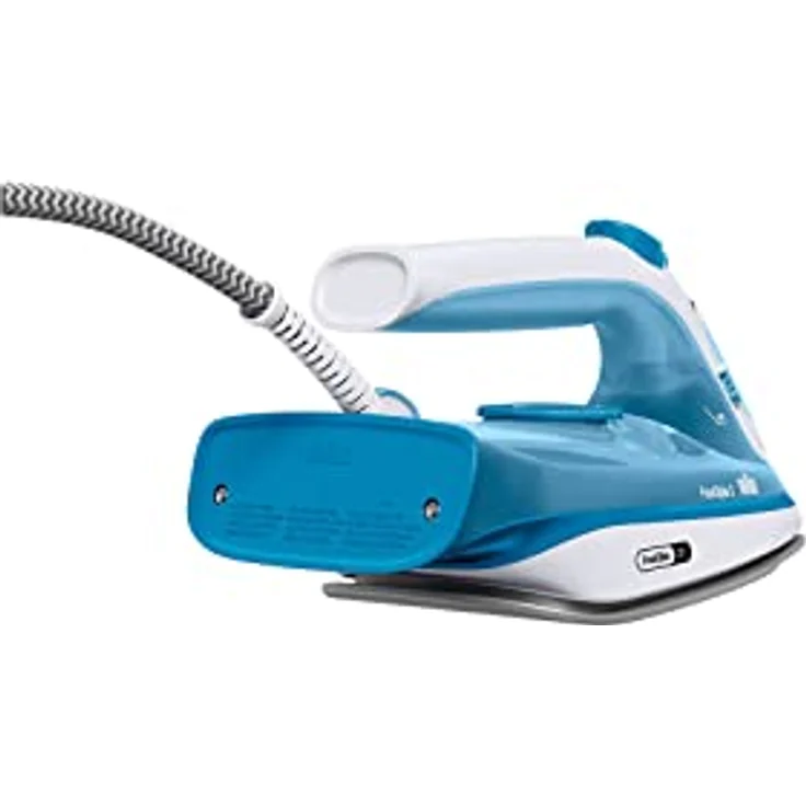 Braun FreeStyle 3 FI3144BL Dampfbügeleisen mit 3D-FreeGlide-Technologie, SuperCeramic-Sohle, Ultimate FastClean, automatische Abschaltung, Tank 270 ml, 2700 W, Blau – Bild 3