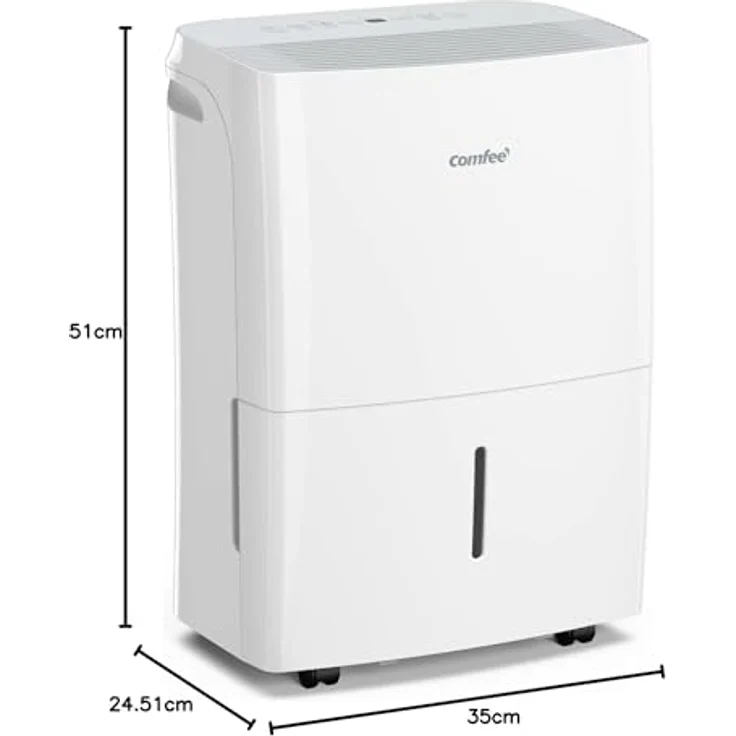 Comfee MDDF-20DEN7-WF Luftentfeuchter, 360 W, 230 V, White, 20L-40m² – Bild 5