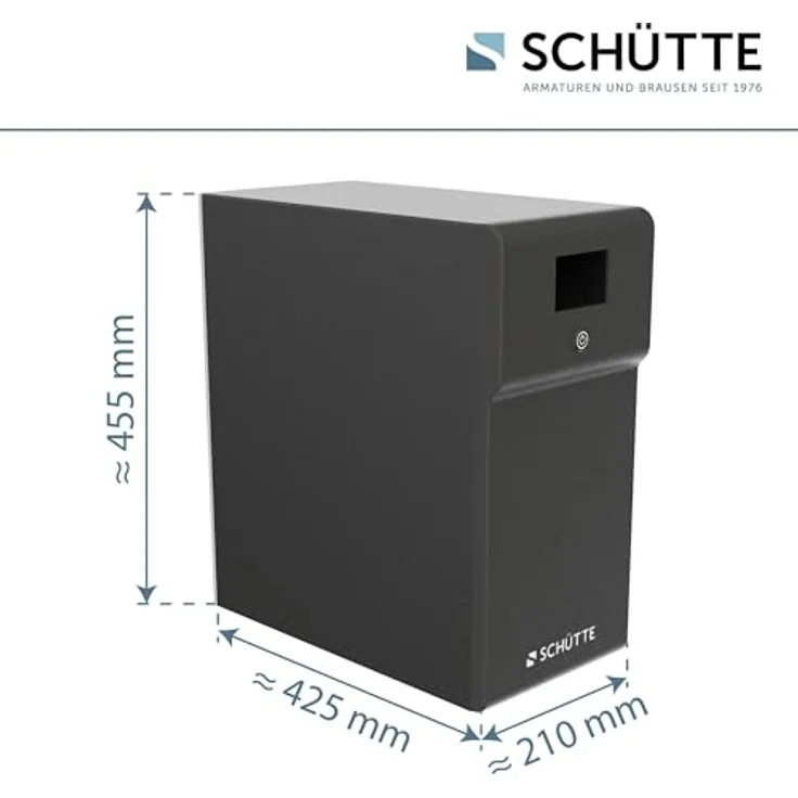 Schütte AQUASTAR PREMIUM Sprudelwasser Küchenarmatur mit Kühl- und Filtersystem, 360° schwenkbar, Chrom – Bild 7