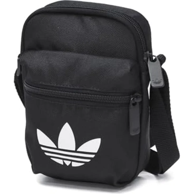 adidas Originals Sporttasche ADICOLOR FB, kompakte Schultertasche mit Trefoil Logo, schwarz – Bild 2