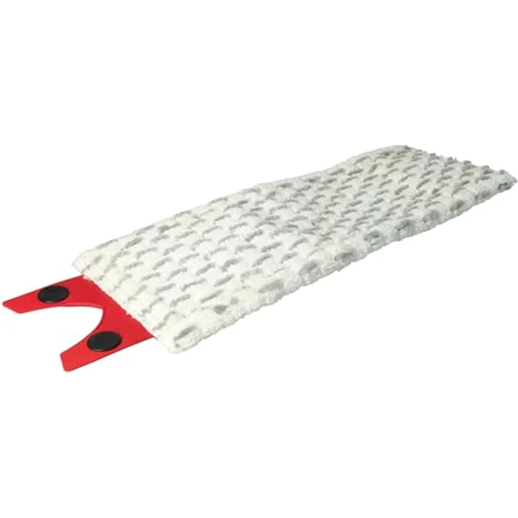 vhbw 10x Wischbezug kompatibel mit Vileda 1-2 Spray Wischmopp - Ersatzkopf, Mikrofaser Grau Weiß - Preisvergleich – Bild 3