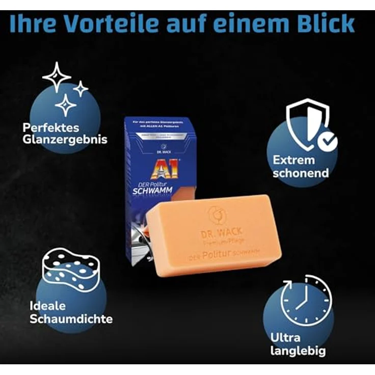 Dr. Wack A1 DER Politur SCHWAMM (#8002) – Bild 5