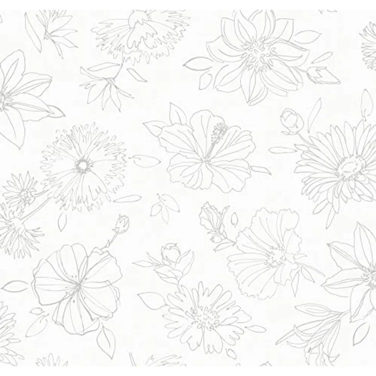 d-c-fix Tischdecke Manhattan Tischbelag Tischtuch Tischwäsche Wachstuch Tisch Küche Esszimmer Schmutzabweisende Beschichtung Lebensmittelecht Palmas grau 150 cm x 250 cm oval