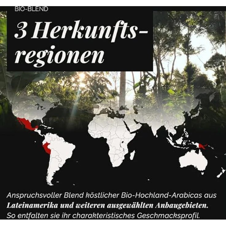 Mount Hagen Röstkaffee, ganze Bohne, FairTrade, 1 kg – Bild 6
