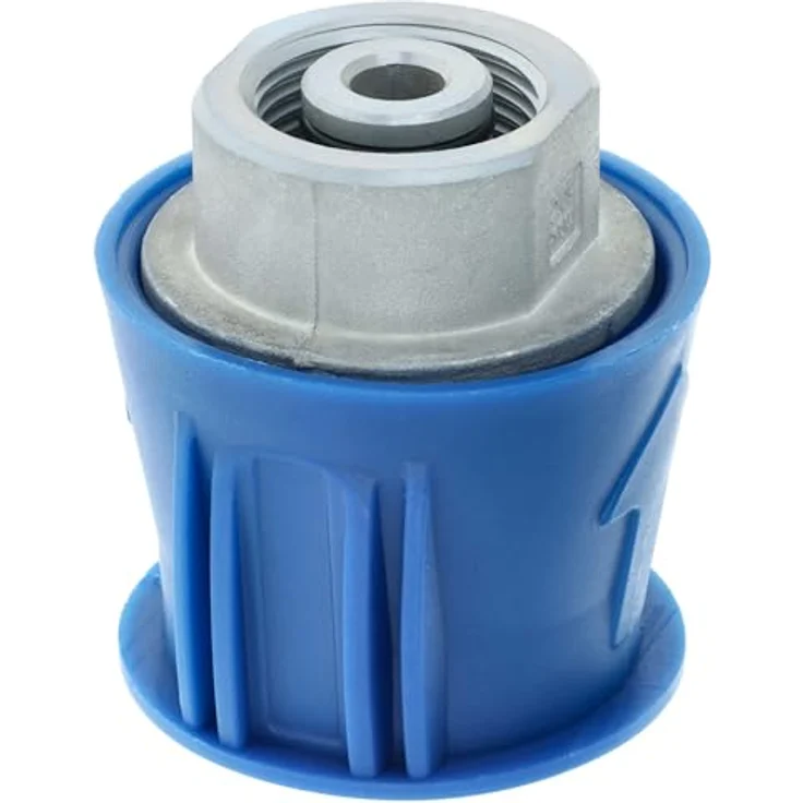 vhbw Adapter Quick Connect-Anschluss auf M22 Gewinde, kompatibel mit Bosch Aquatak Advanced und Universal Hochdruckreiniger, blau – Bild 4