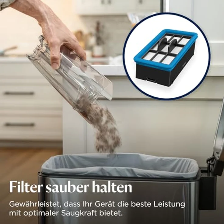 BISSELL CrossWave Edge Zubehör-Kit, Multi-Surface ZeroGap Bürstenrolle & Filter, Original Ersatzteile für Nass-Trockensauger, einfache Wartung, kompatibel mit CrossWave Edge – Bild 4
