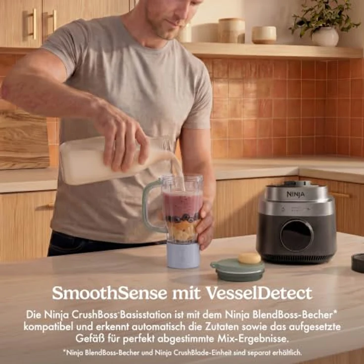 Ninja CrushBOSS intelligenter Mixer – Onyx in Onyx | LB201EUBK | von SharkNinja – Bild 6