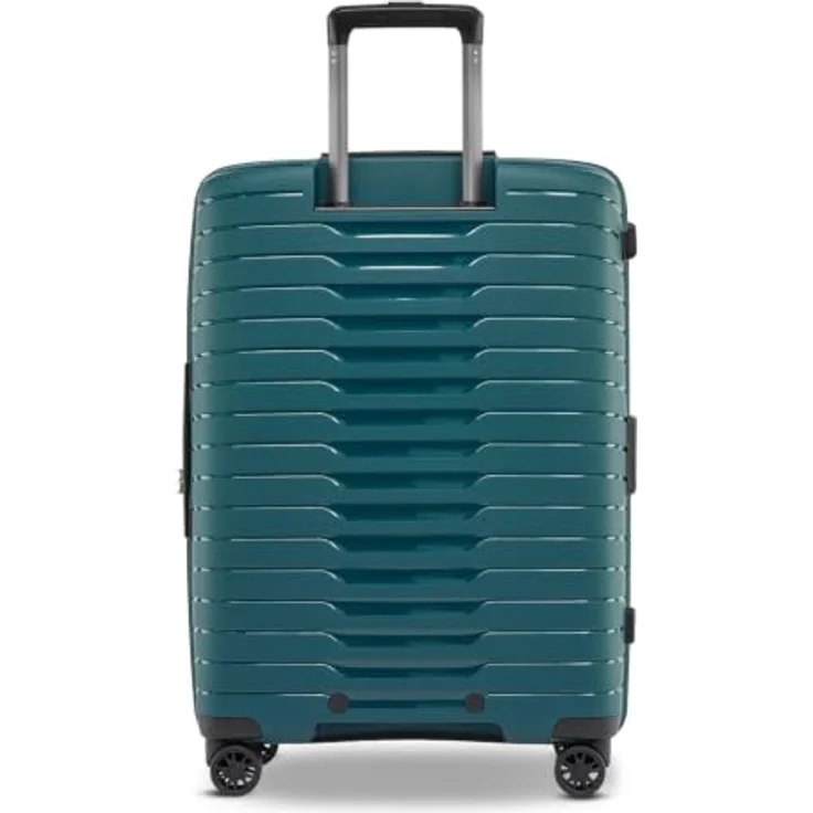 Stratic Novium 4 Rollen Trolley M 65.5 cm, Dehnfalte, 100% Polypropylen, petrol – Bild 4