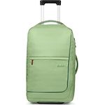 satch Flow M Trolley Koffer Handgepäck 35 l 54x32x23 cm oder Koffer groß 55 l 65x37x29 cm, inkl. Wäschebeutel, Reisegepäck Pure Jade Green - Hellgrün