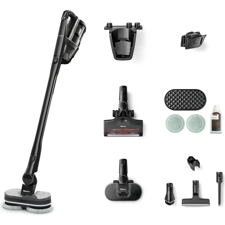 Miele Triflex HX3 Aqua, Akku-Stielstaubsauger mit Beutel, 192 W für große Flächen