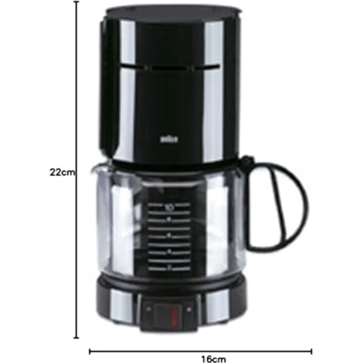 Braun KFK 10L Ersatzkanne, schwarz – Bild 6