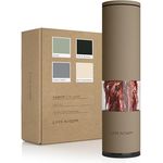 LARS NYSØM Chilimühle mit Edelstahl Schneideblatt von Grob bis Fein I Design Gewürzmühle (Greige)