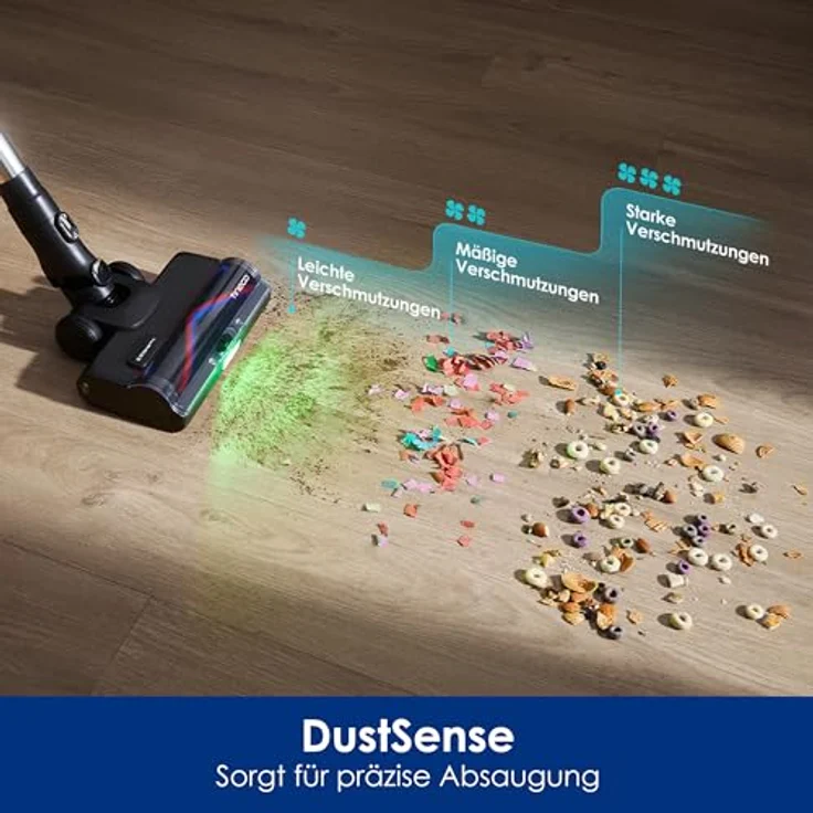 Tineco Pure ONE S70, Akku Staubsauger mit 200 AW, 3DSense Pro Reinigungssystem, bis zu 95 Min Laufzeit, 6-stufiges Filtersystem, ZeroTangle-Bürste, faltbares Rohr – Bild 4