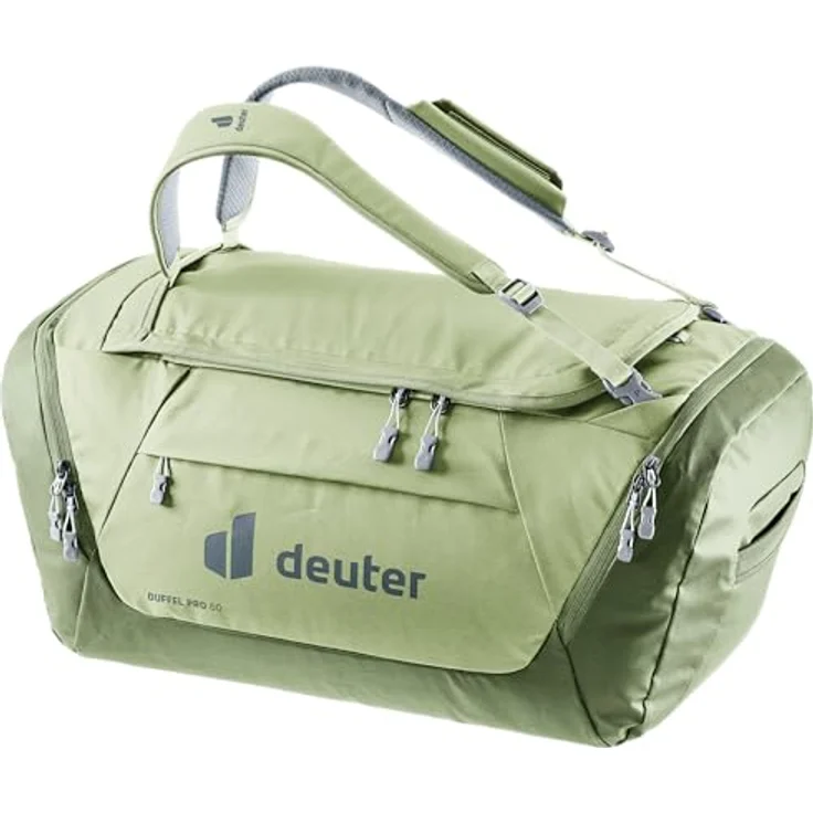 Deuter Duffel Pro 60, Weekender Reisetasche aus 100% Polyester, 66 cm, grün – Bild 1