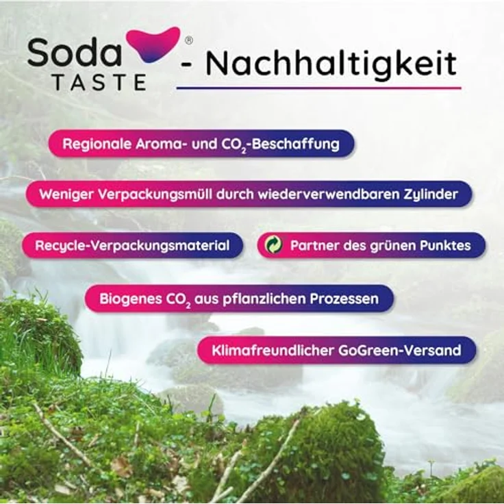 SodaTASTE Classic - CO2-Tauschzylinder für bis zu 60l gesprudeltes Wasser – Bild 4