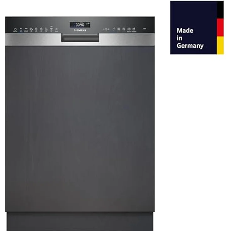 Siemens iQ500, Teilintegrierter Geschirrspüler, 60 cm, Edelstahl, SN55ES07CE – Bild 2
