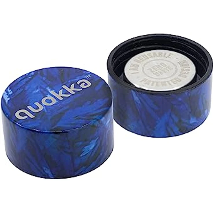 Quokka SOLID NIGHT FOREST, Thermosflasche aus Edelstahl, 510 ml, doppelwandige Vakuumisolierung, BPA-frei, Anti-Leak-Verschluss – Bild 3
