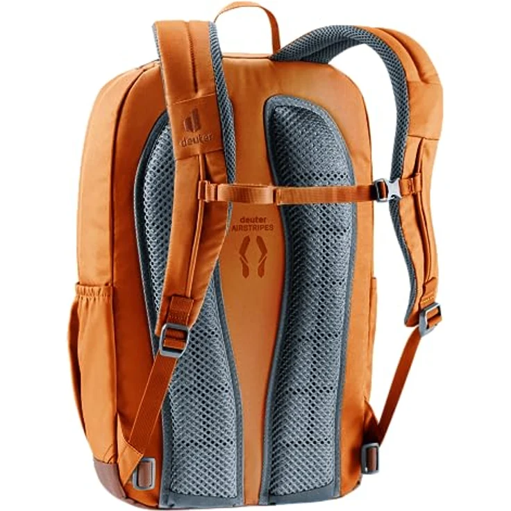 Deuter Gogo, Freizeitrucksack mit Airstripes Rückensystem, chestnut-umbra, 100% recyceltes Material – Bild 5