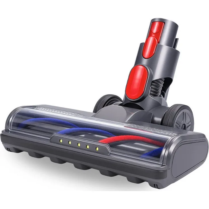 Dripl LED Bürsteneinheit, Zubehör für Dyson V7/V8/V10/V11/V15, mit 5 integrierten LEDs zur Sichtbarmachung von Staub