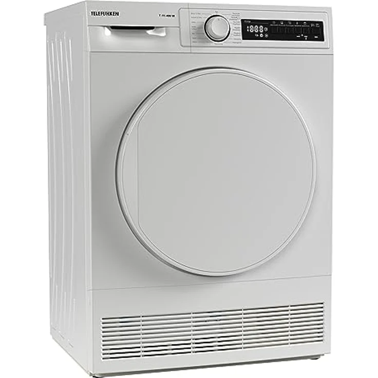 Telefunken T-11-400-W Kondenstrockner / 7kg Trockner mit 15 Programmen, Startzeitvorwahl, Knitterschutz & reversierenden Trommelbewegungen, weiß – Bild 3
