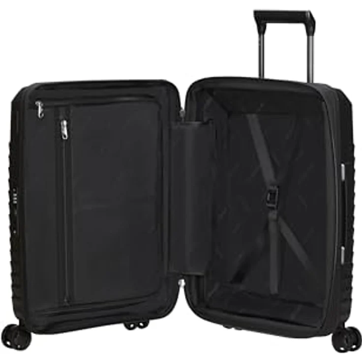 Samsonite Intuo - Spinner S, Erweiterbar Handgepäck, 55 cm, 39/45 L, Schwarz (Black) – Bild 5