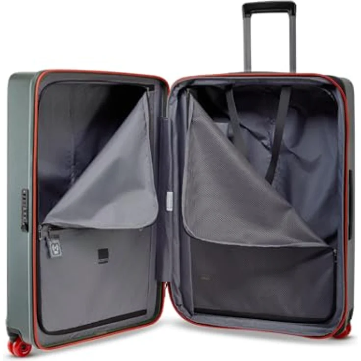 Stratic Buzz 4 Rollen Trolley L 75 cm, oliv, aus 100% Polycarbonat, 51 cm x 30.5 cm x 75 cm – Bild 6